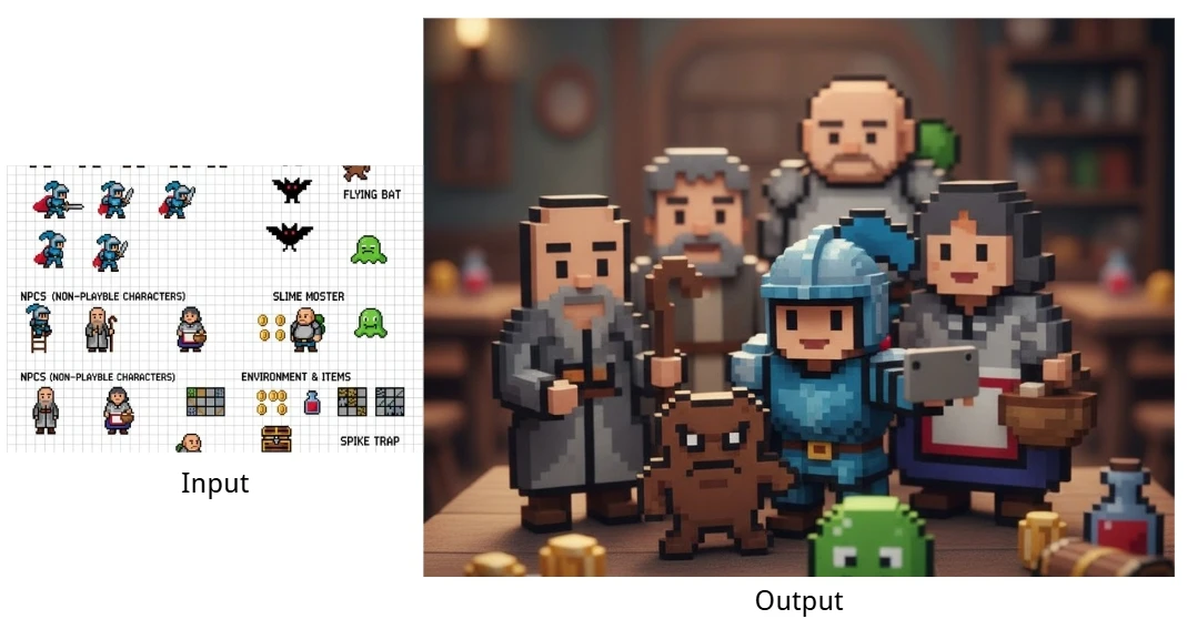 Photorealistic Character Selfie