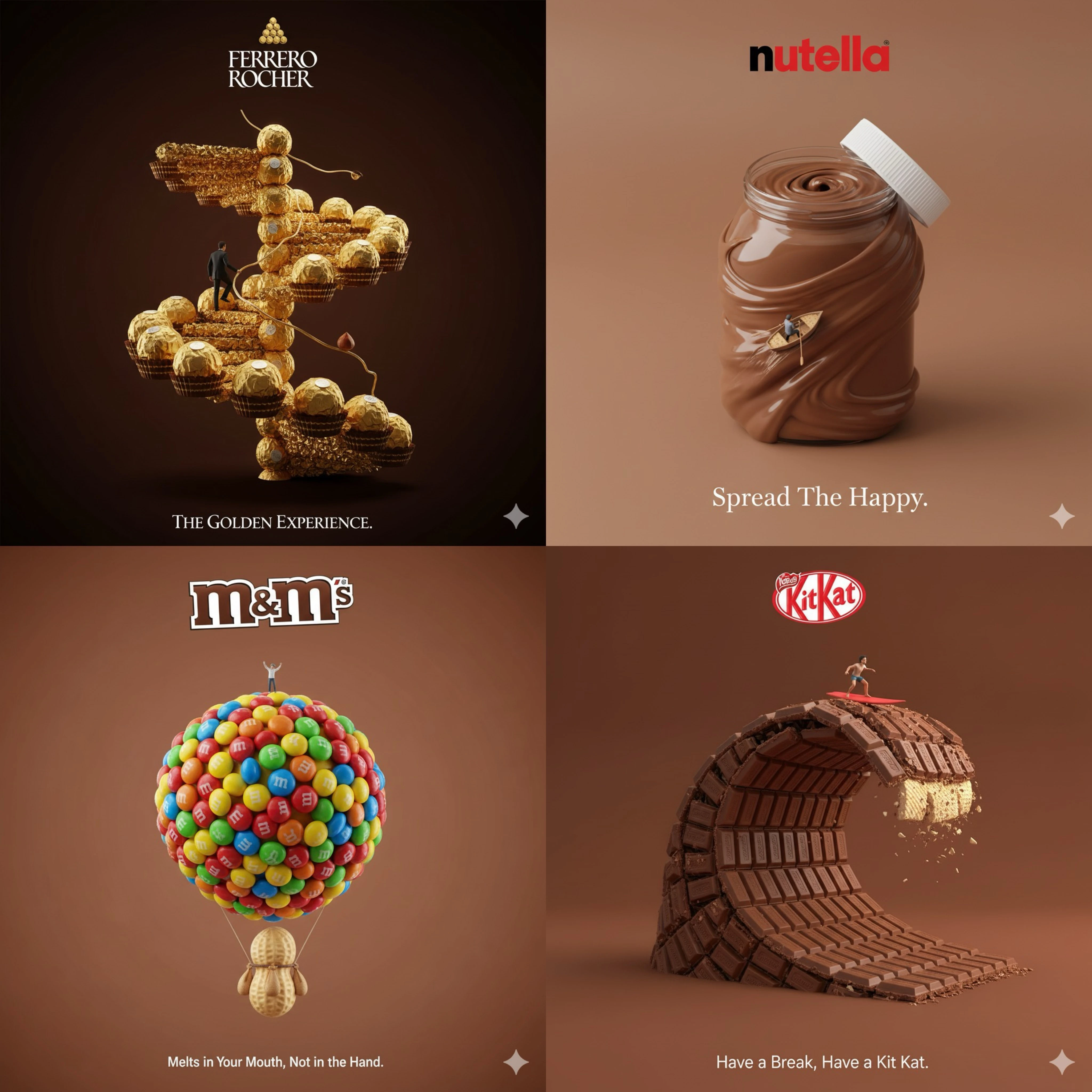 Creative 3D Brand Advertisement