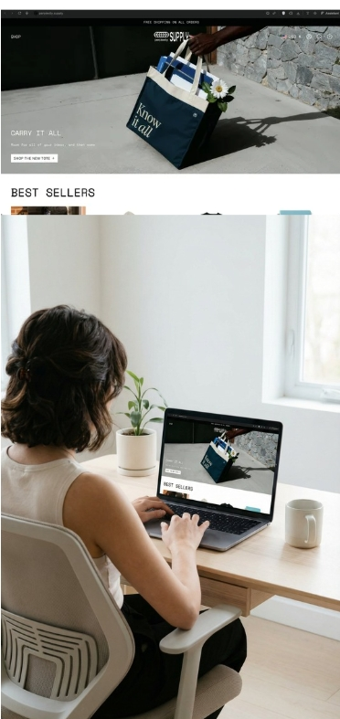 MacBook Mockup Scene