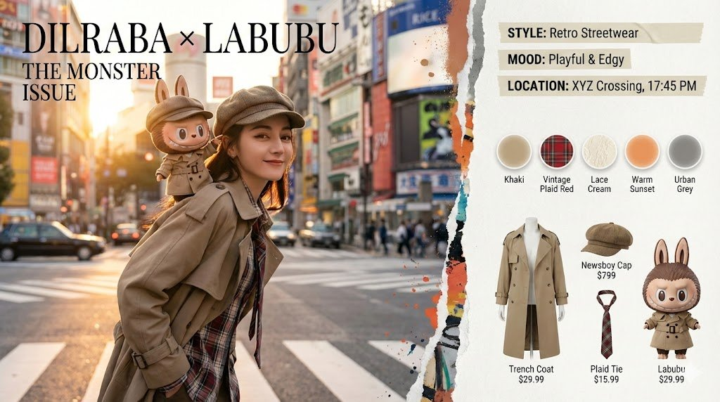 Dilraba Labubu Street