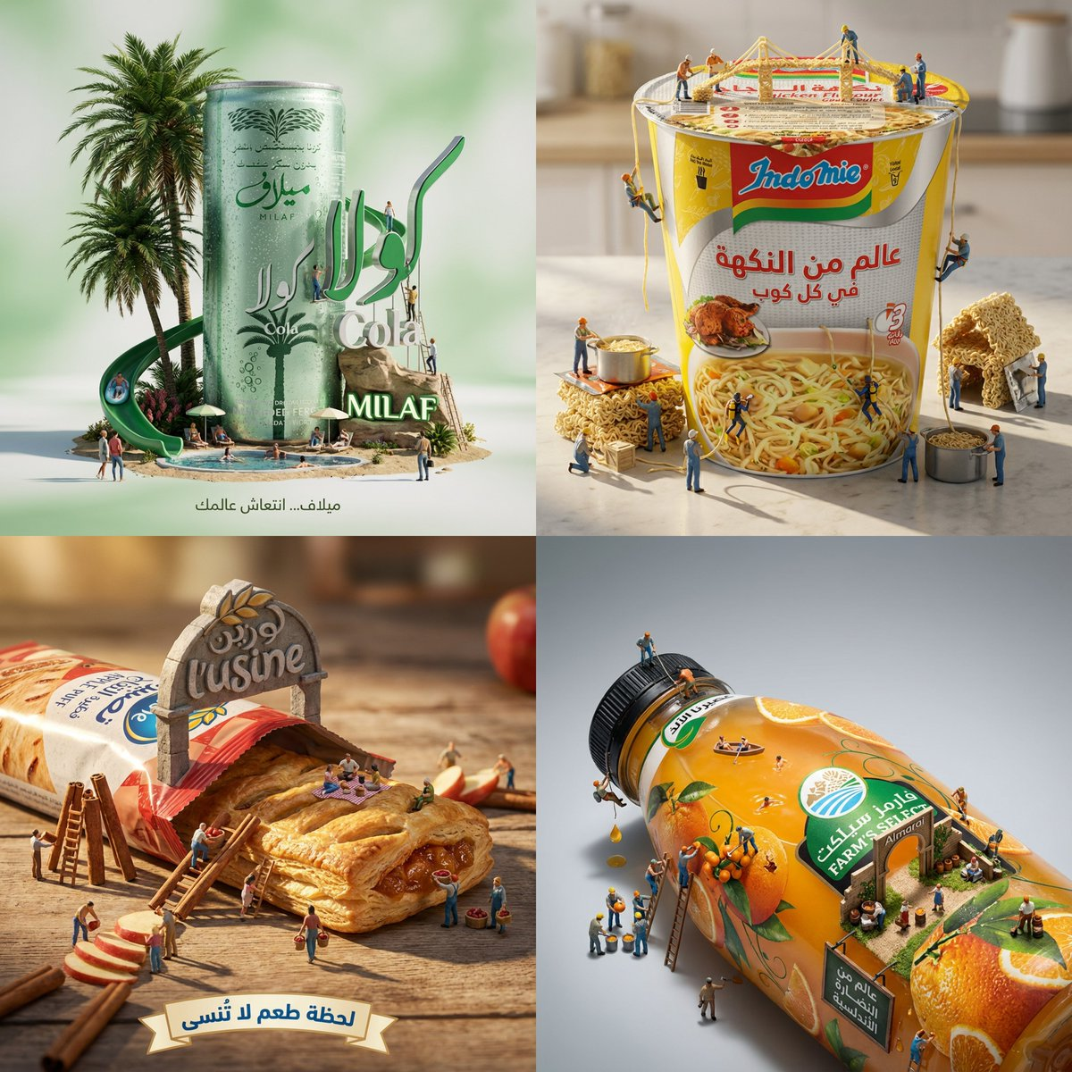 Miniature Product Scene