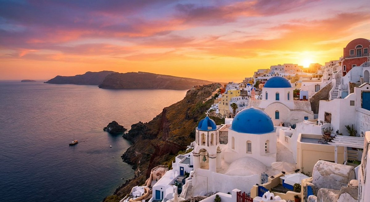 Coordinate Sunset Image