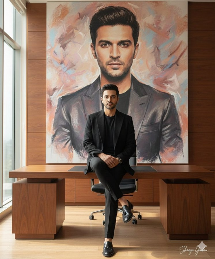 Office Desk Portrait