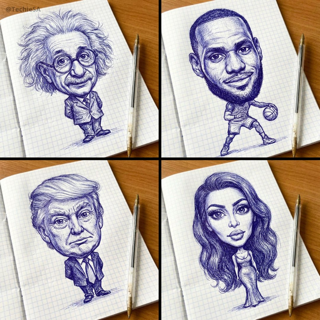 Ballpoint Pen Sketch